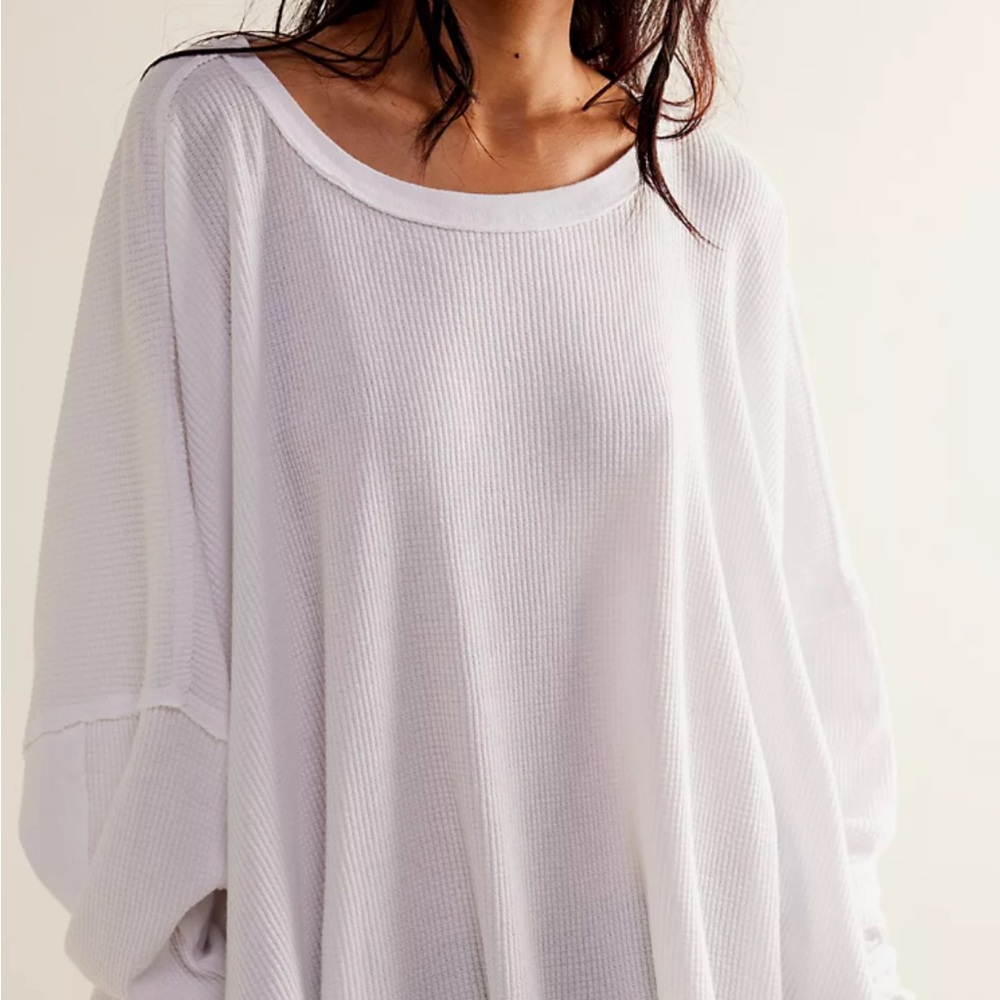 We The Free White Long Sleeve Tee
